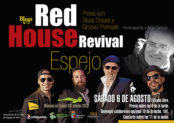 Espejo 2022 Concierto Red House Revial - sábado 6 de agosto - P